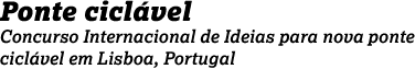 Ponte ciclável