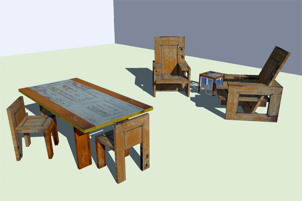 Deframed Reconstructed