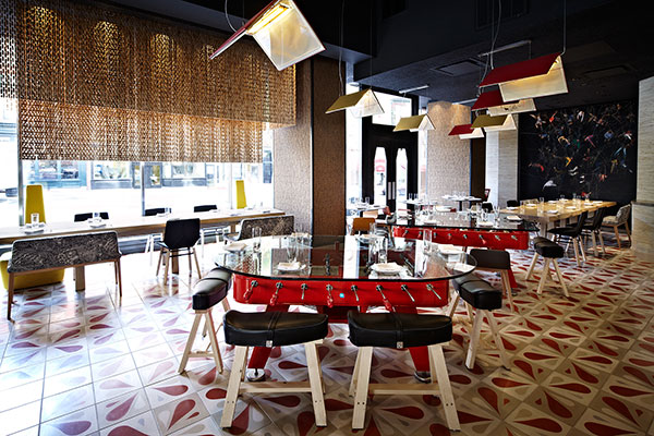 Tapas, spanish design for food
