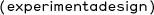 (experimentadesign)