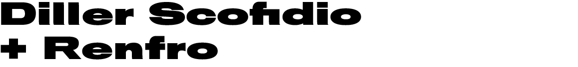 Diller Scofidio + Renfro